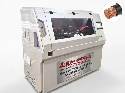 Сверхмощный станок для резки и зачистки кабеля WPM-10-300mm и WPM-10-400mm