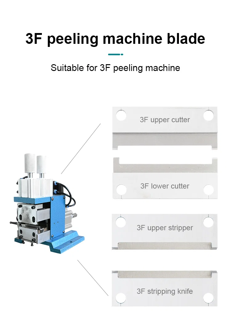 Special Durable blade, 3F Cable core wire stripping pneumatic machine blade Специальное прочное лезвие, пневматическое лезвие для зачистки проволоки с сердечником кабеля 3F