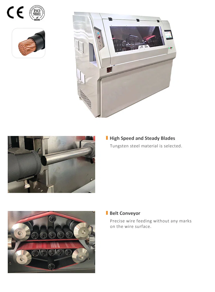 Машина для зачистки и резки кабеля, машина для зачистки проводов, машина для резки и снятия изоляции кабеля