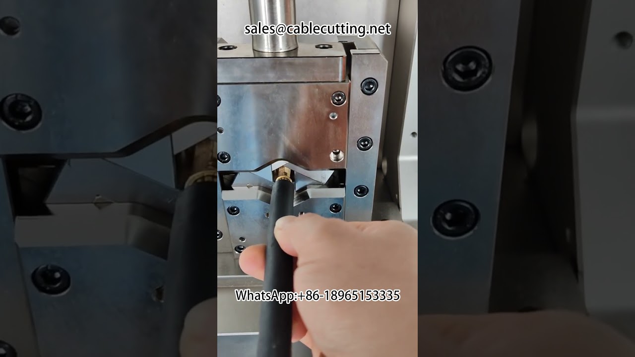 Самозажимной опрессовочный станок для клемм новой энергетики #станок для зачистки проводов #клеммный станок