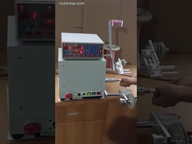 Автоматический намоточный станок 820 для проволоки 0.2-3.0 мм с компьютерным управлением