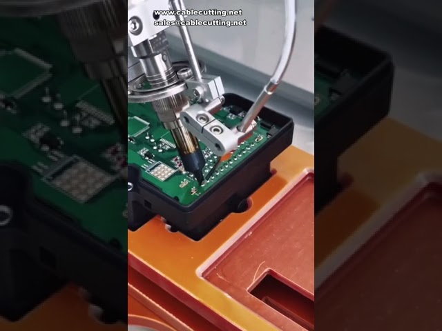 3-осевой автомат для пайки PCB: Робот для SMD-компонентов и светодиодов | Высокая точность