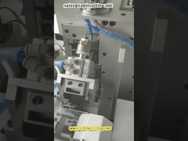 Двухголовочный автоматический станок для обжима клемм на плоских кабелях | Высокоскоростное оборудование