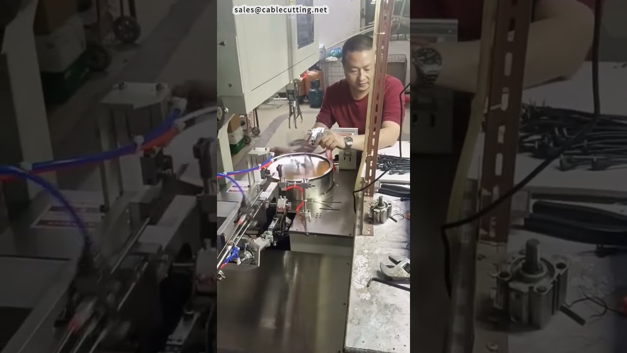 Станок для намотки и вязки проволоки: повышение производительности и качества от производителя #завод #оборудование #своимируками