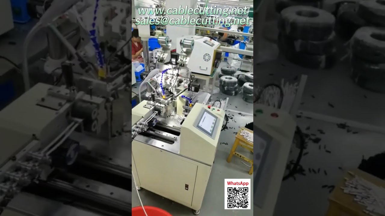 Высокоскоростной автомат для обработки и сварки DC-проводов