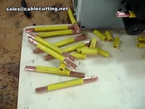 Станок для зачистки и резки кабеля 70 мм²: обзор мощного промышленного оборудования