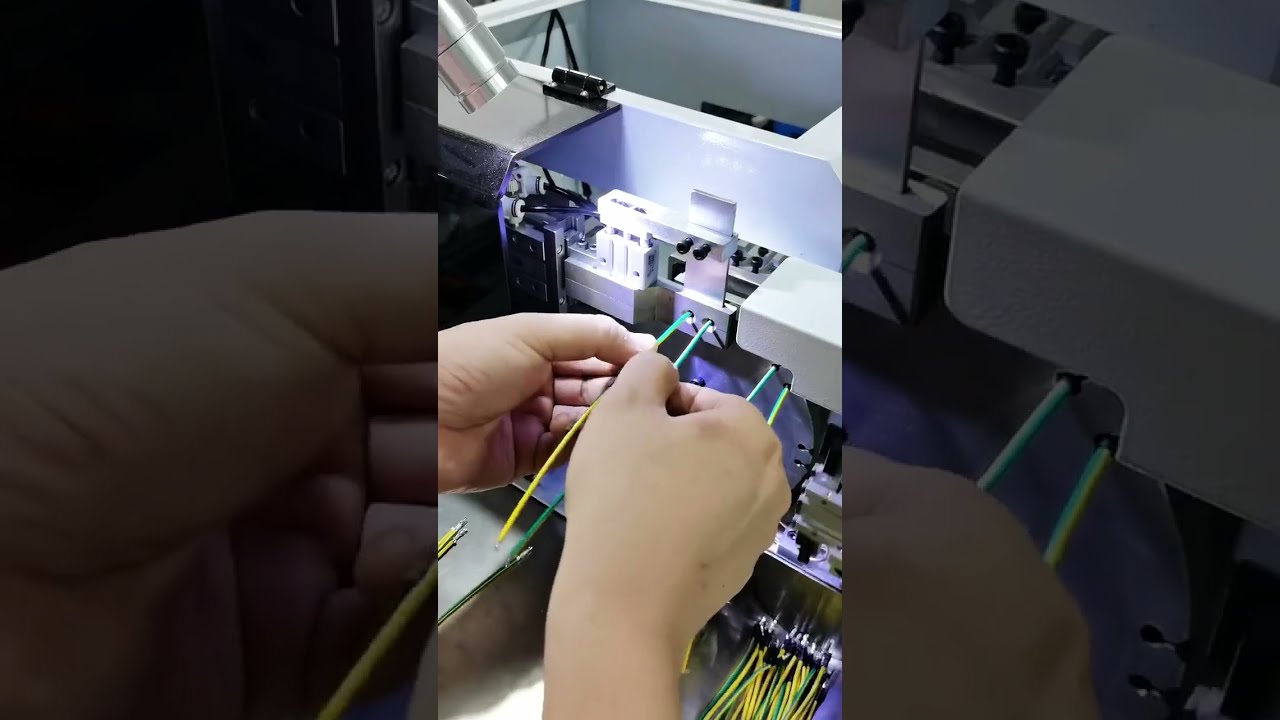 Работа оборудования для нагрева термоусадочной трубки | Видео демонстрация на заводе #оборудование #автоматизация