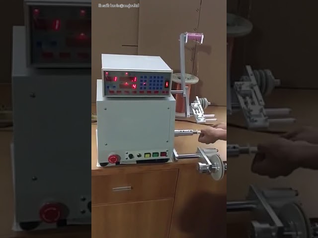 Автоматический намоточный станок CNC 810/820 для проволоки 0.03-1.2 мм и 0.1-2.5 мм | Высокоточная намотка с ЧПУ