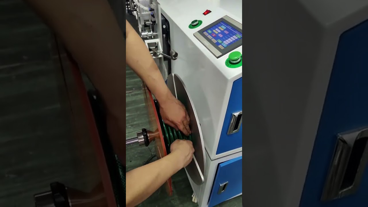 Точная намотка и аккуратная укладка труб с регулируемой скоростью и сортировкой #завод #оборудование