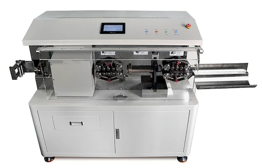 Автоматический станок для резки и зачистки коаксиального кабеля WPM-9935